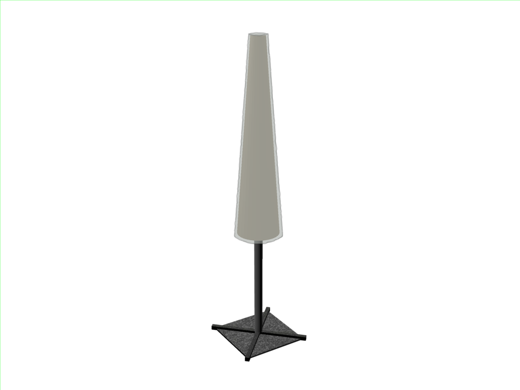Parasol de jardin en Protect 670 : La référence en matière de protection étanche Gris clair RAL 7038